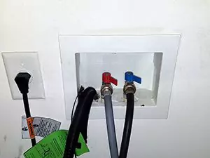 Photos of washing machine plugs